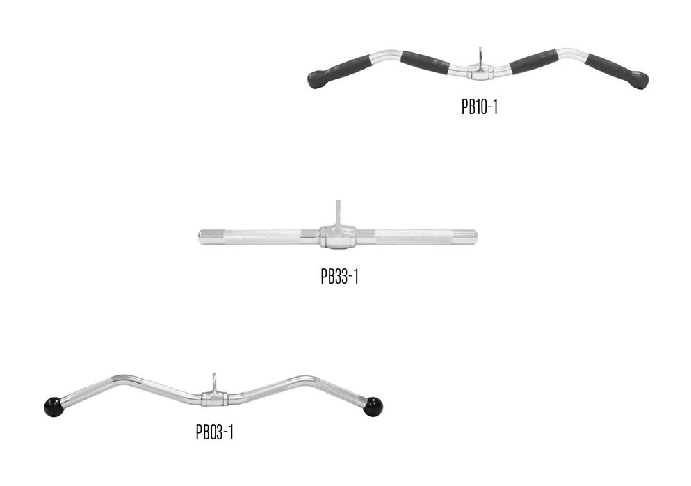 Acessórios Pegas Polias Estação de Cabos Musculação Ginásio (NOVAS)