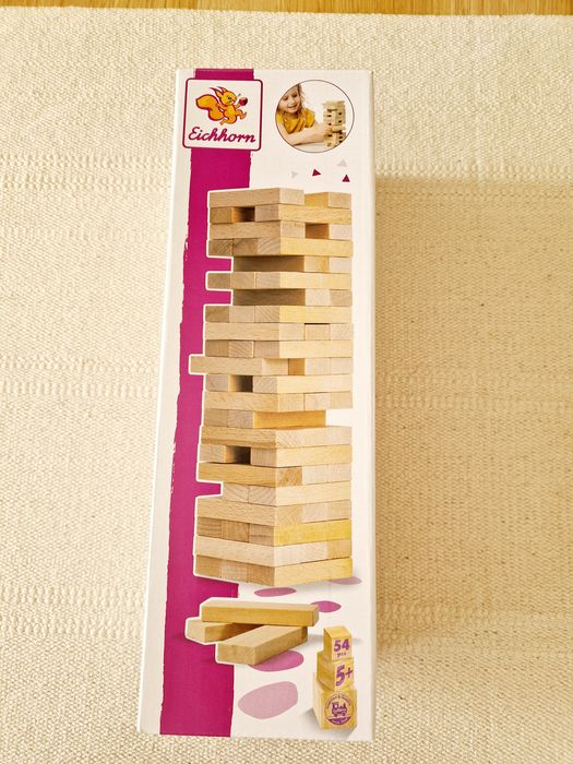 Gra wieża Jenga Nowa drewniane elementy