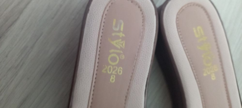 Klapki damskie stylo