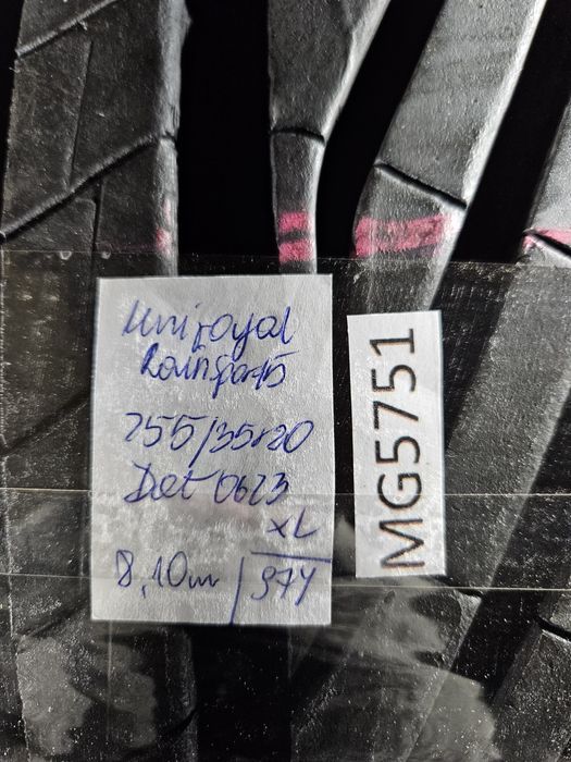 Uniroyal 255/35 r20 RainSport 5 /// 8,1mm!!! 2023r wysyłka