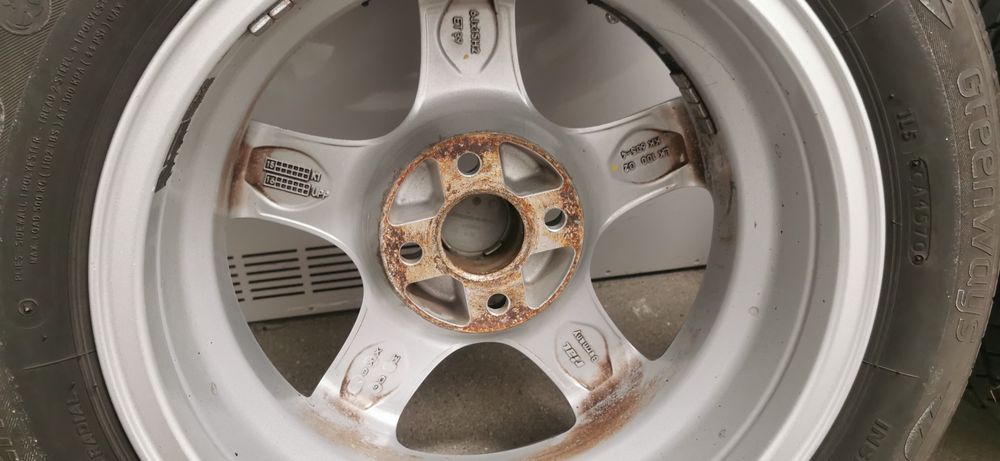 4x alufelgi RIAL 15 cali z oponami, Meriva, Astra, Corsa, 4x100