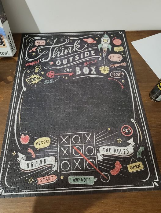 Puzzle 1000 elementów