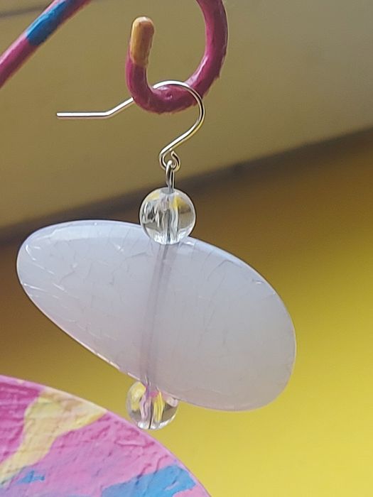 Kolczyki duże damskie rękodzieło NOWE