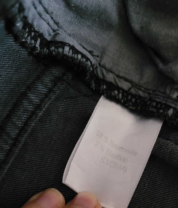 Spodnie jeans czarne rozm. 52