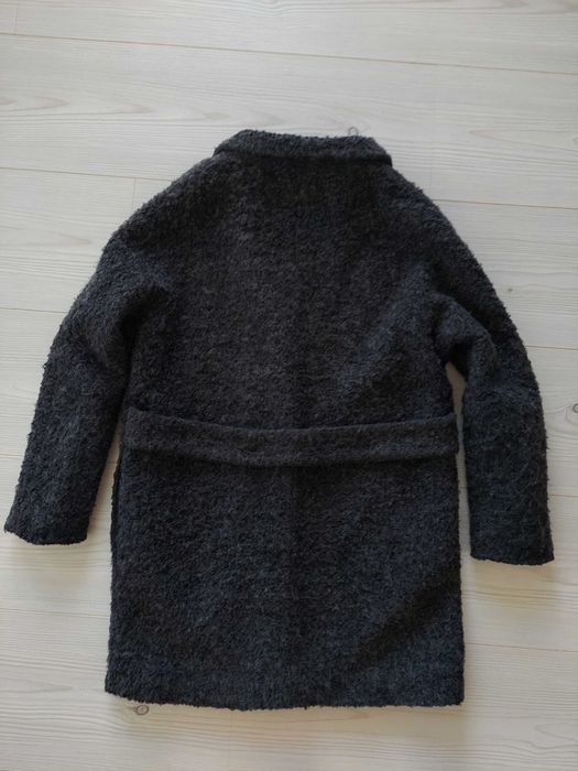 Bruuns Bazaar 38 M płaszcz z wełną