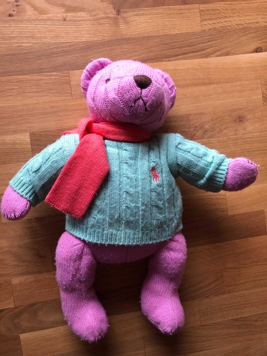 Boneco Ralph Lauren - todo em tricot
