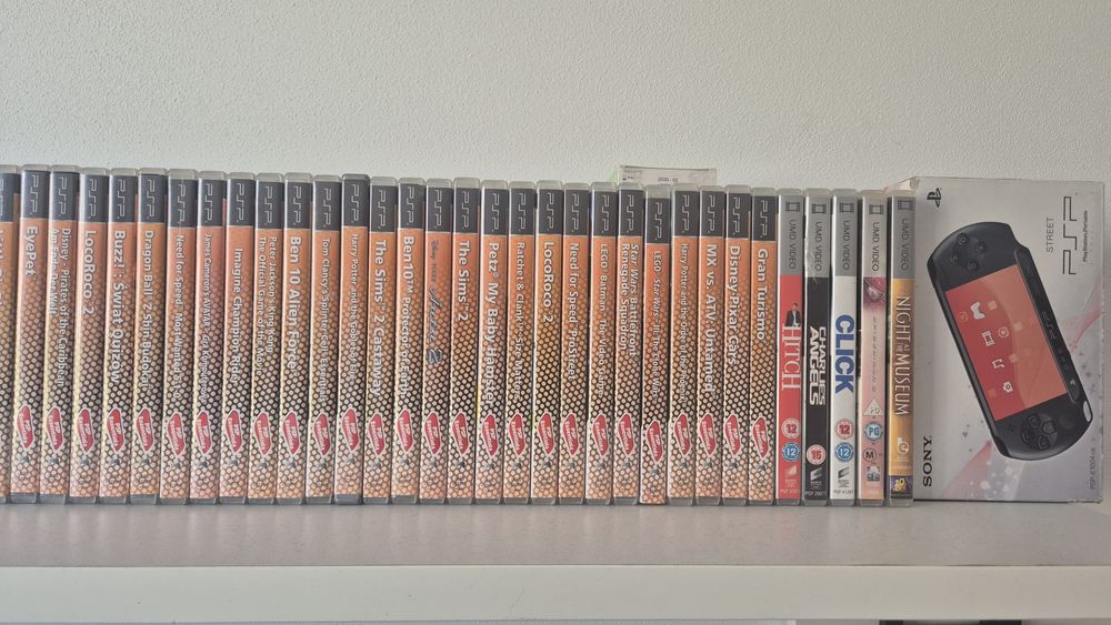 88 Gier PSP + 5 Filmów UMD