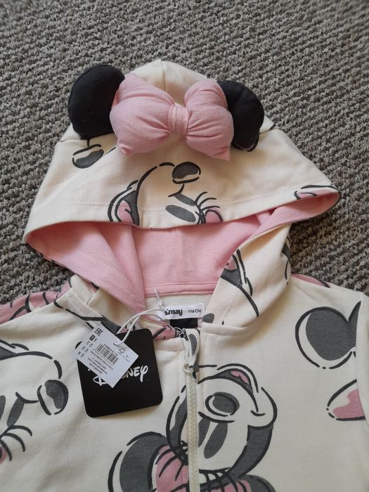 Худі, кофта sinsay мінні, minnie 116см. 5-6р. нова.