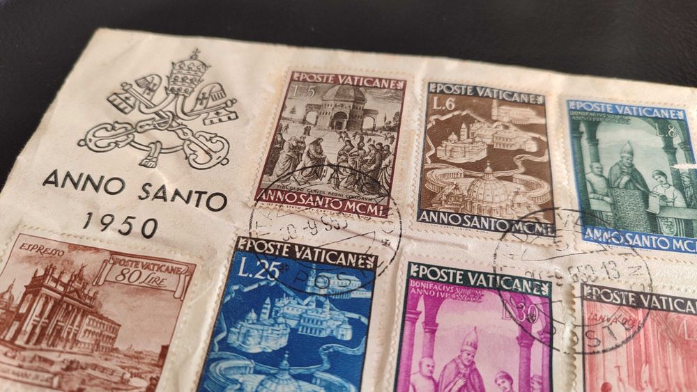 Vaticano; Ano Santo 1950 | selos FDC