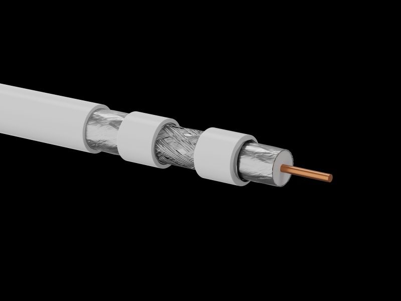 Kabel koncentryczny tri-shield RG6