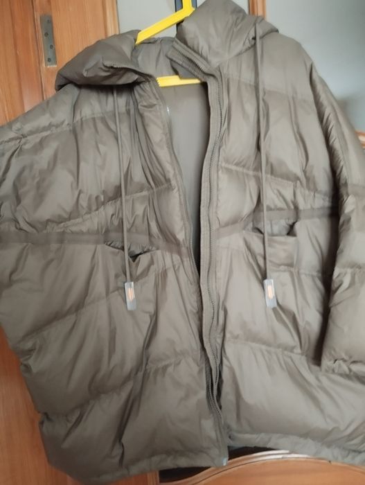 Надлегка куртка на качиному пуху оверсайз