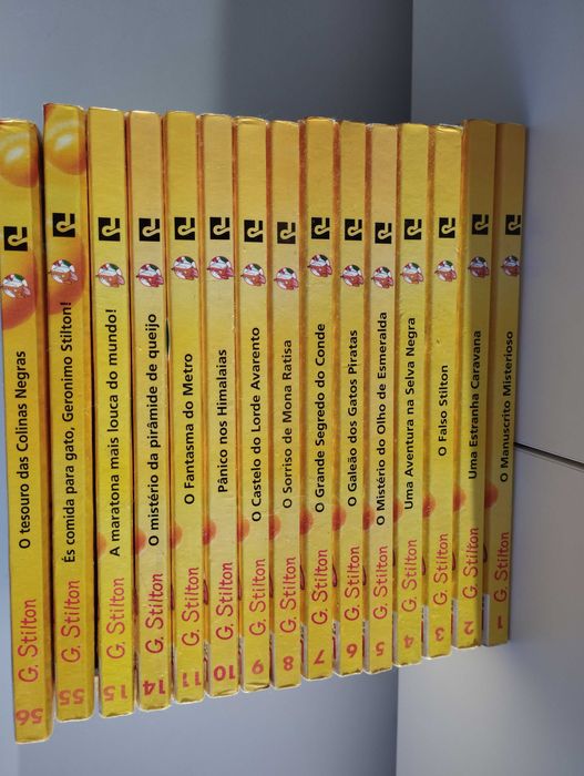 Livros Geronimo Stilton