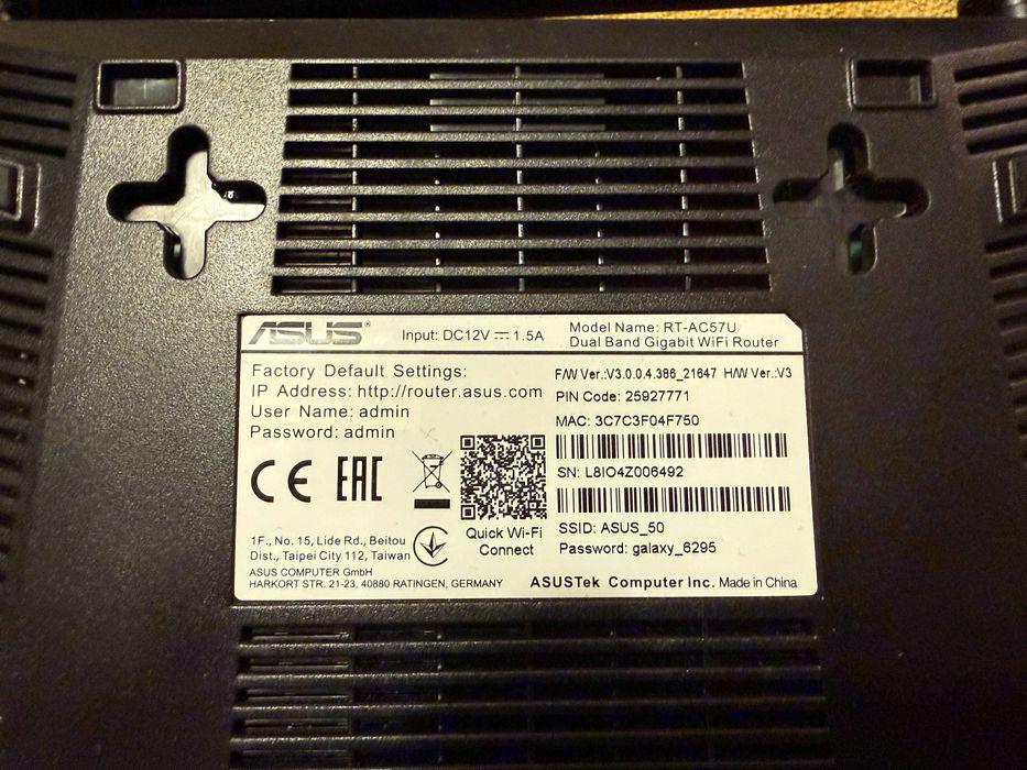 Router Asus RT-AC57U