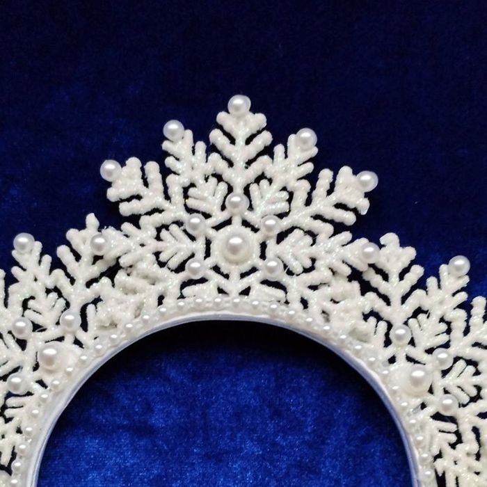 Акція! Новорічний обруч сніжинки корона на свято лол єдиноріг