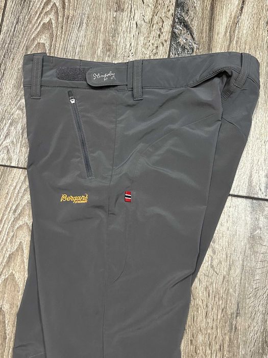 BERGANS TORFINNSTIND Damskie Spodnie Softshellowe Trekkingowe roz S