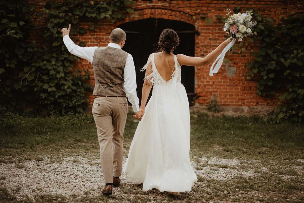 Sukienka ślubna boho