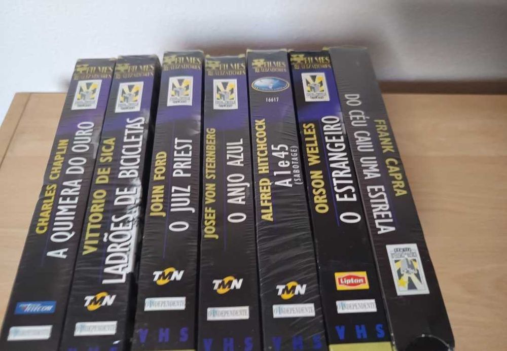 Coleção Clássicos do Cinema em VHS - Edição TVN Independente / Selada