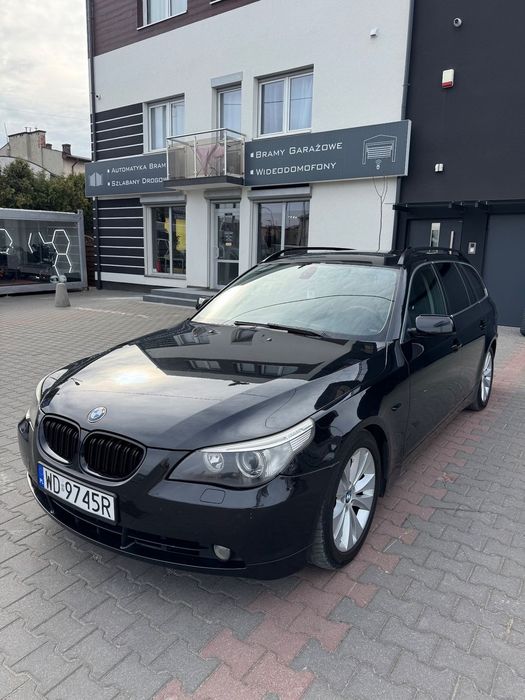 BMW Seria 5 Bmw e60/e61 535d bi turbo,3.0disel m57 w ładnym stanie,max wyposażenie