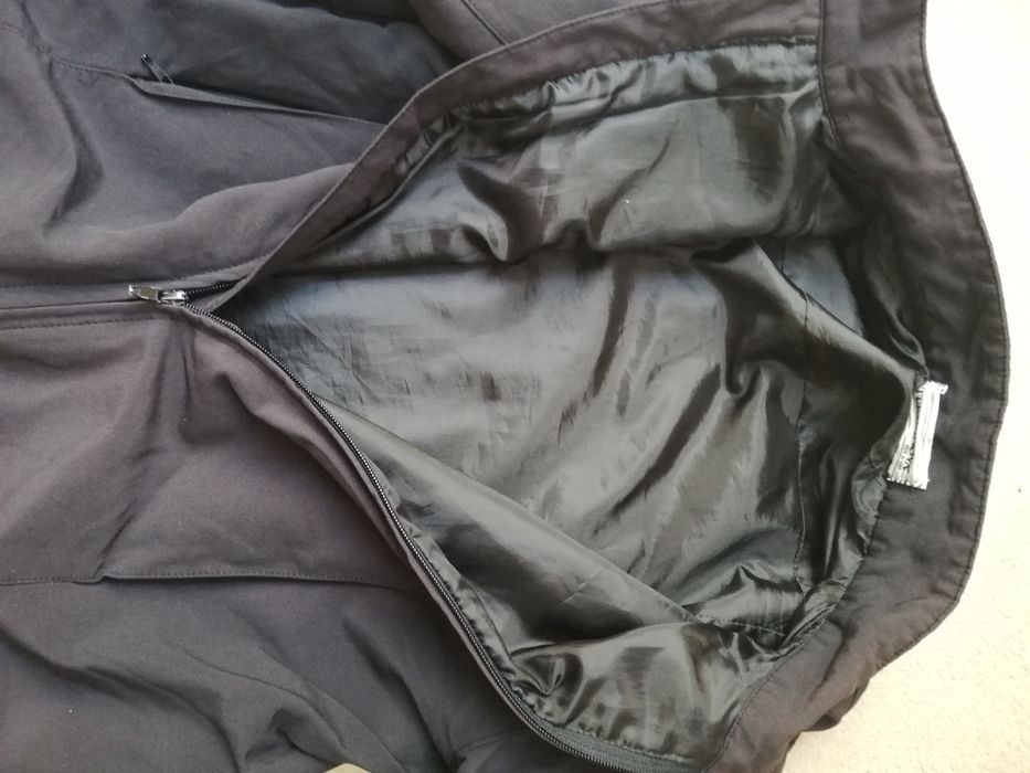 Czarna kurtka męska, rozmiar S.