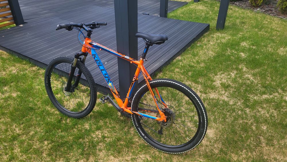 Rower MTB Kellys Spider 70 po serwisie, bagażnik gratis