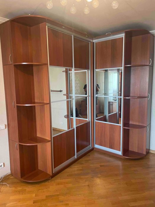 Шафа-купе, кутова «Горіх Італія», бу