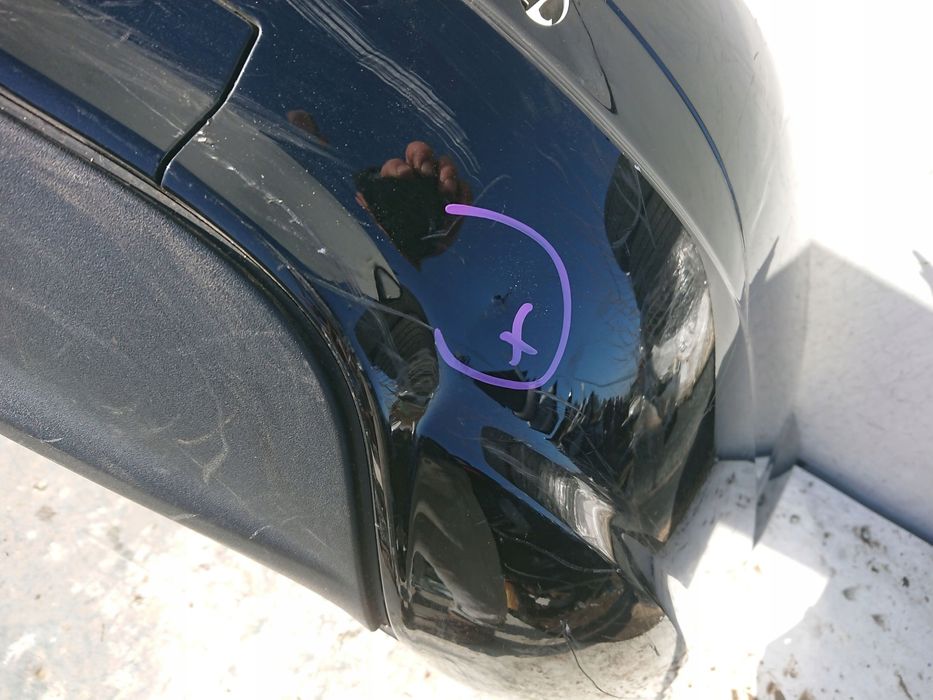 mercedes c klasa 204 sedan amg zderzak tylny tył