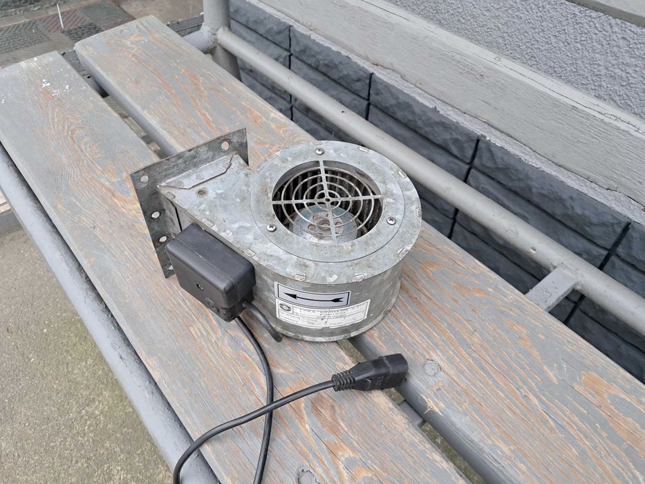 Dmuchawa, wentylator do pieca kotła. Wysyłka