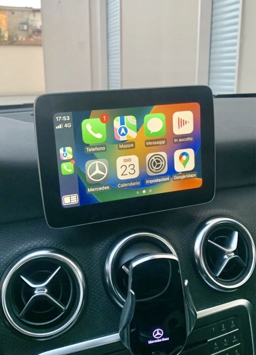 Активація CarPlay та AndroidAuto на Mercedes