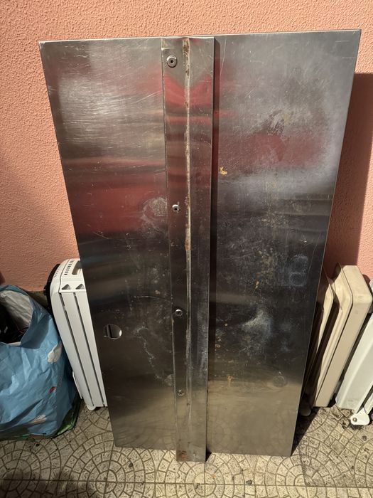 Tampo  em inox com recanto