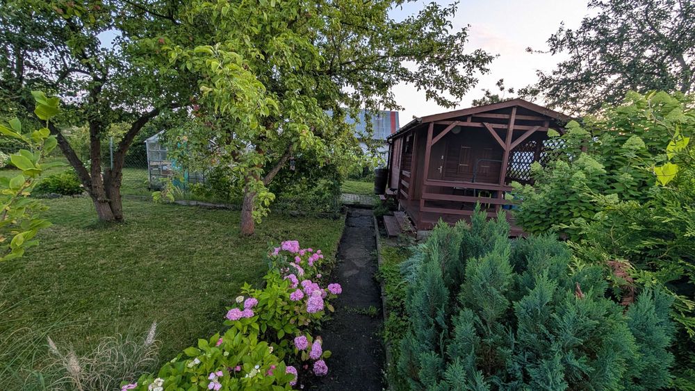 Działka ROD Nad Jeziorem Szczecin Dąbie