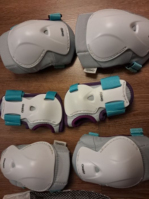 Protecções de mâos, joelhos e cotovelos  para criança