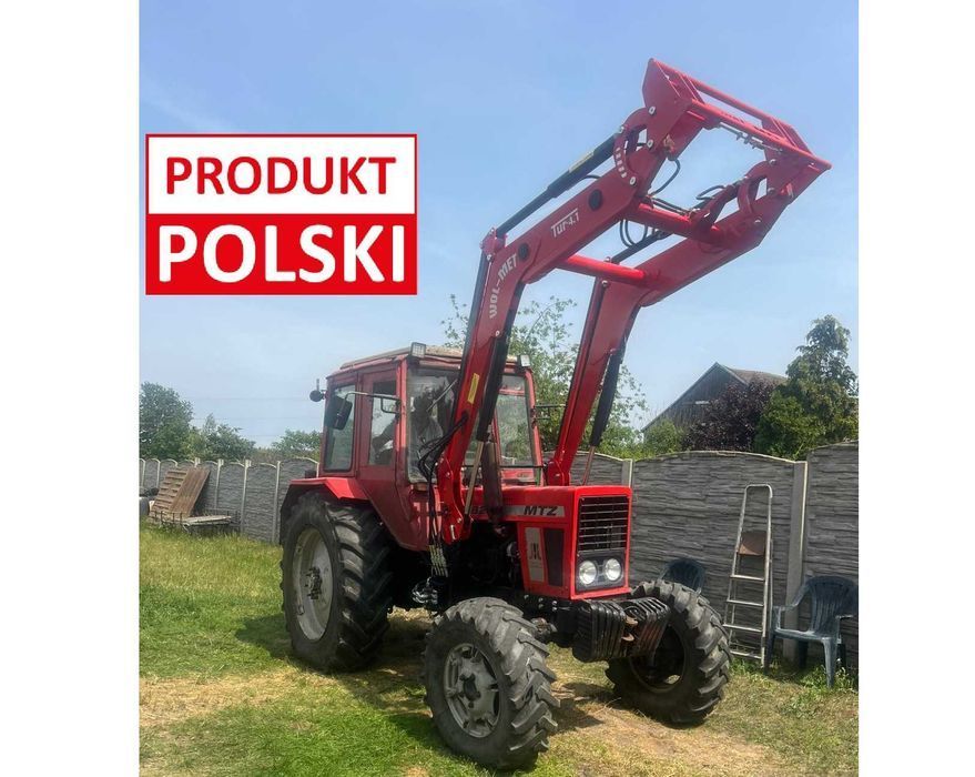 Ładowacz czołowy WOLMET TUR-4 – 1500 kg | EURO-RAMKA | JOYSTICK | Gwarancja DOSTAWA montaż u klienta
