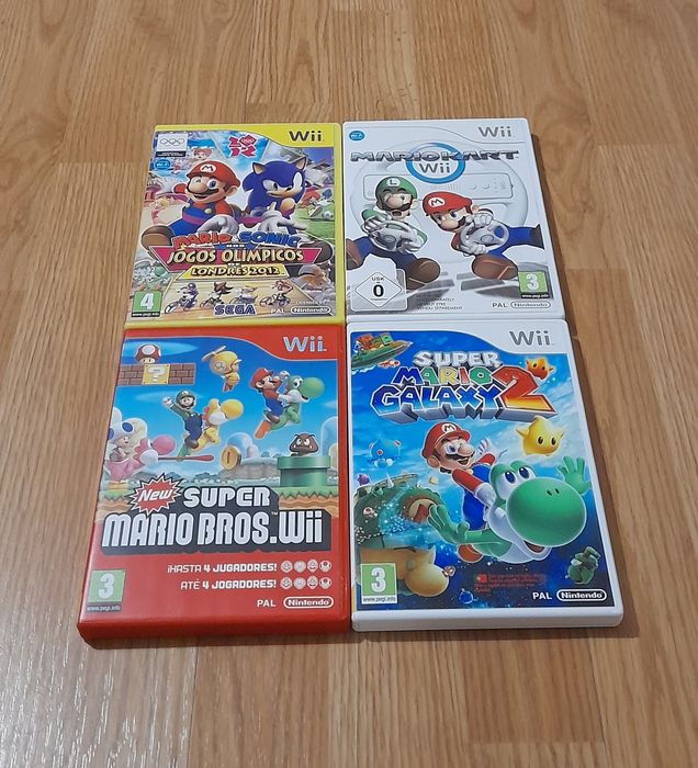 Jogos Nintendo Wii/Wii U (Originais,Completos)