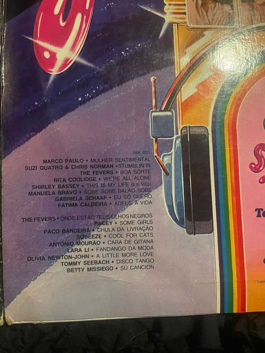 4 Discos vinil musicas portuguesas