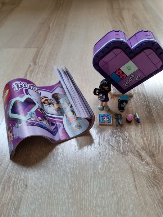 *Kompletne*serduszko Lego Friends Emma z Instrukcja