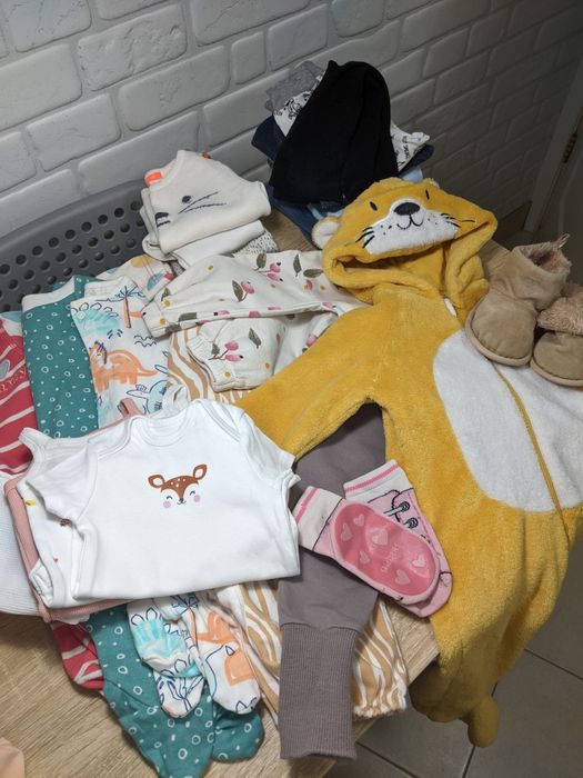 Огромный пакет детских вещей на девочку от 0 до 12 месяцев!