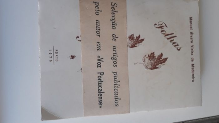 Folhas Recolhidas, de Manuel Álvaro Madureira