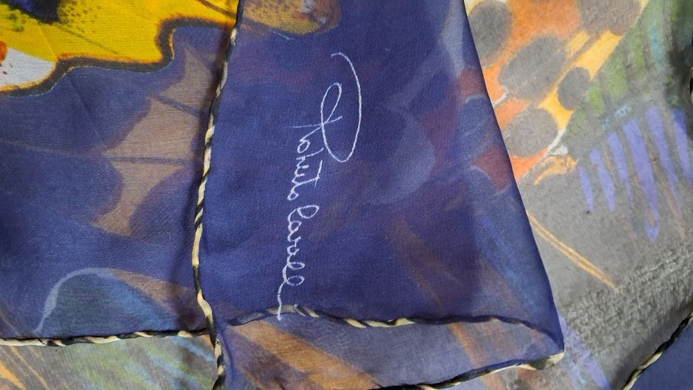 Apaszka jedwab Roberto Cavalli