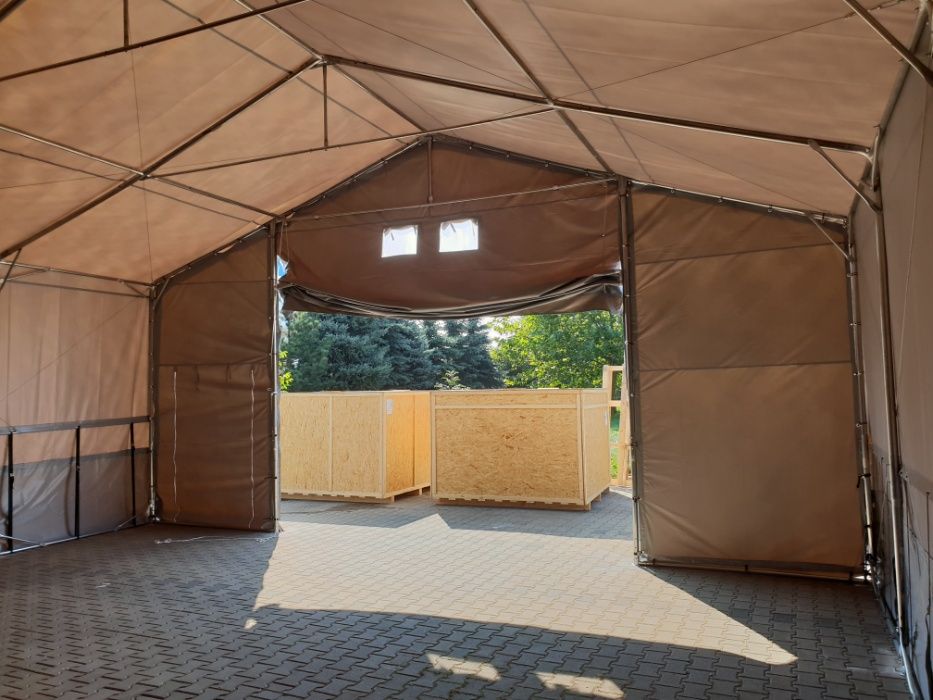 Mega Hala namiotowa z ogrzewaniem 8x16 3m namiot magazyn MTB