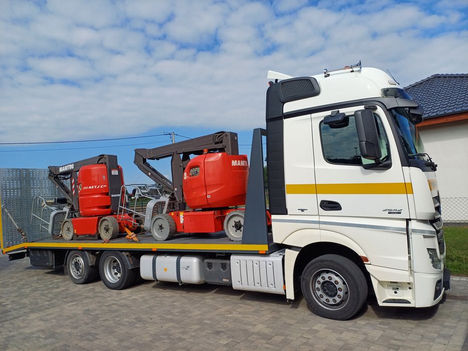 Podnośniki JLG, Manitou, Haulotte