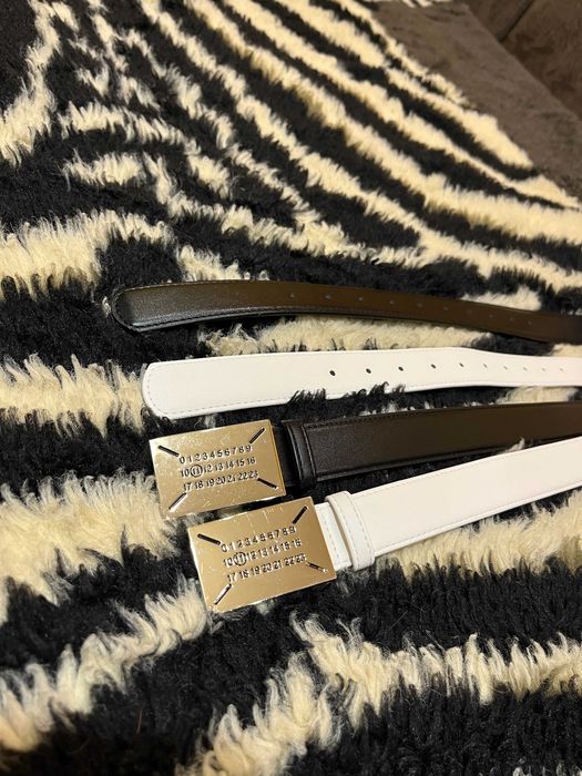 Ремень Мейсон Маржелла Maison Margiela Numeric Buckle Belt На руках!