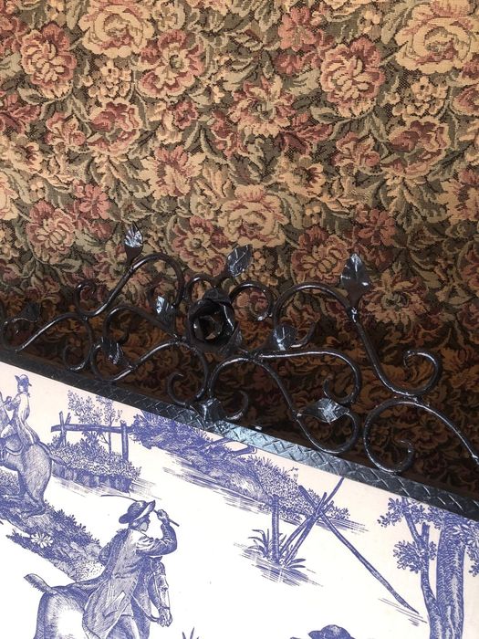 Moldura em ferro forjado