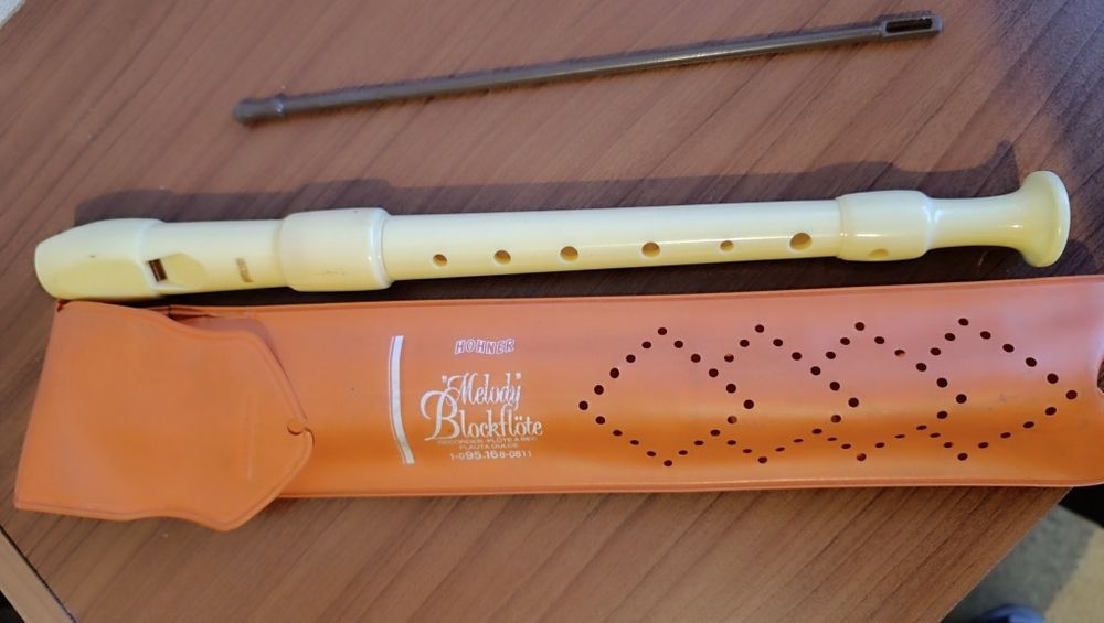 Flauta antiga anos 80