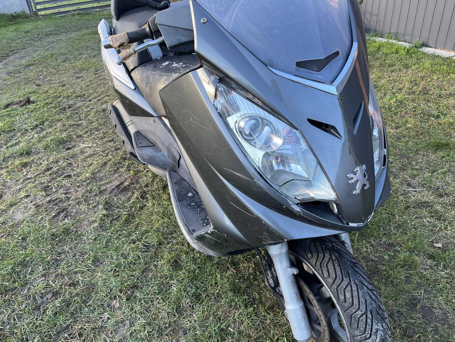 Peugeot Satelis 500 dużo części czasza osłony silnik linka wydech lagi