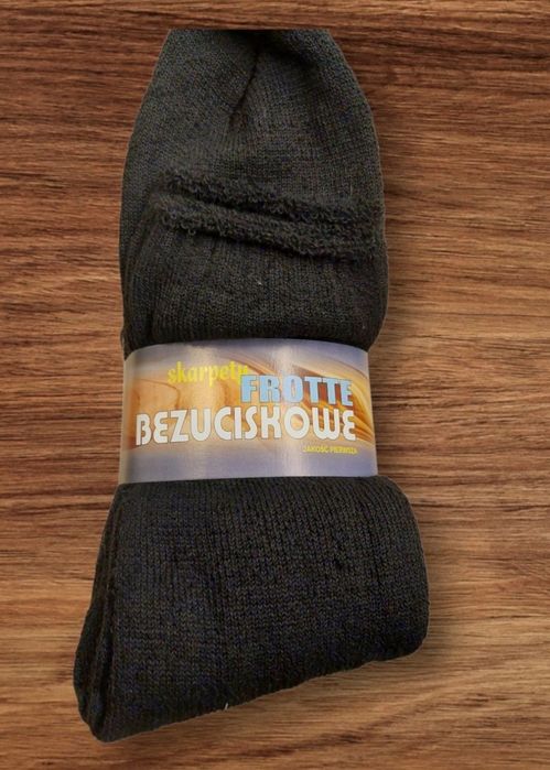 Skarpety męskie Frotte Bezuciskowe