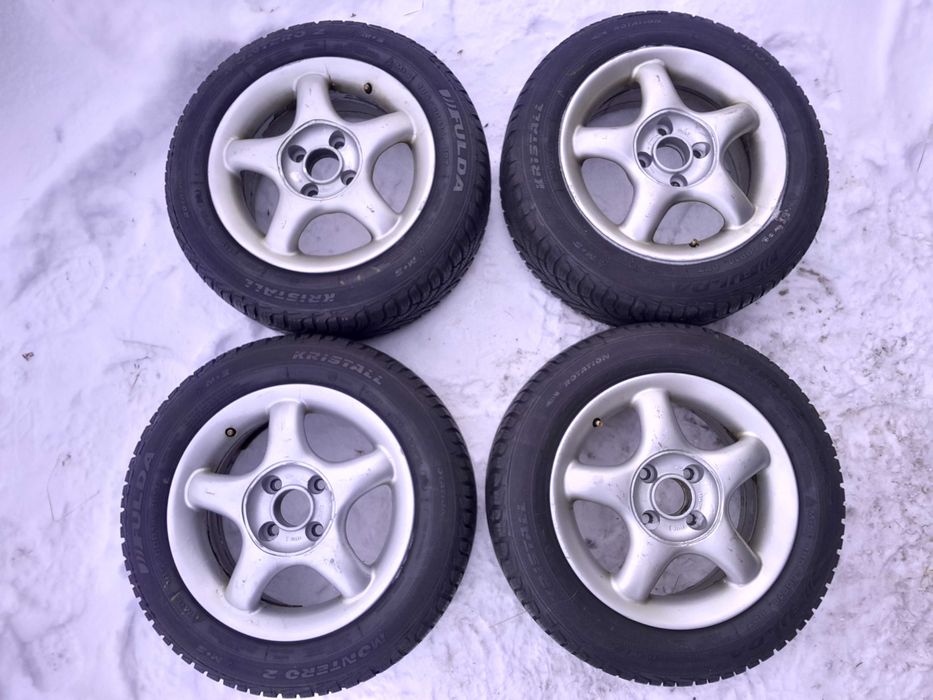 диски r14 4x100 et38 6j зимові шини 185 60 fulda великий протектор