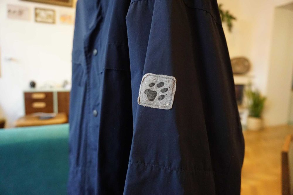 Jack Wolfskin Kurtka Techniczna deszcz wiatr Męska Kaptur L membrana