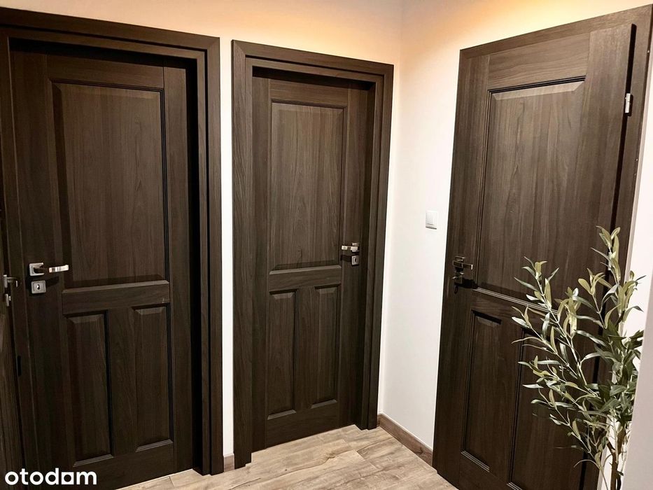 Przestronne 3 pokoje. 61m2 + 6m2