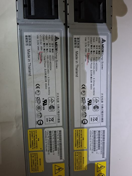 Серверні блоки живлення