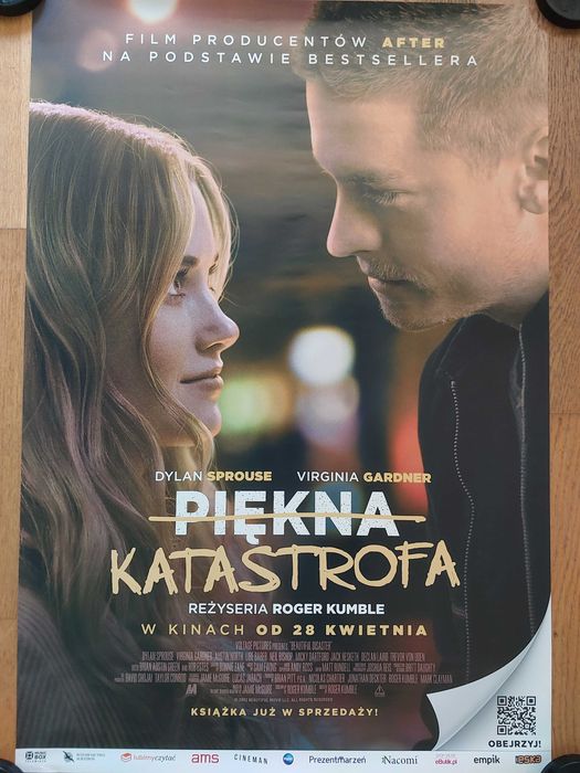 Plakat filmowy ,,Piękna katastrofa"